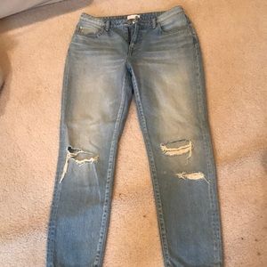 John Elliott jeans. Ripped at the knees
